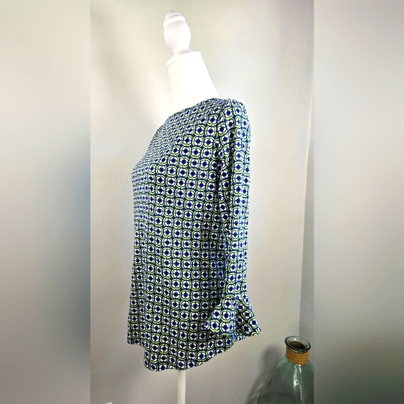 Kim Rogers Ruffle Cuff Blouse Size Small - Picture 1 of 13